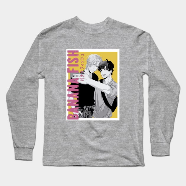 Ash&EjiBananaFish Long Sleeve T-Shirt by Koburastyle